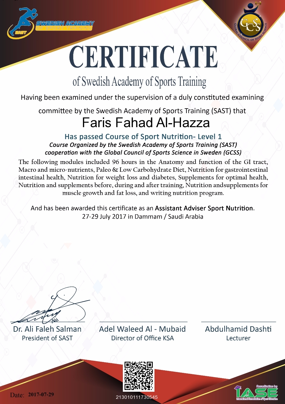 Faris Fahad Al-Hazza